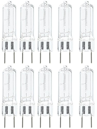 (10)-Bulbs G8 75W 75-Watt 120V T4 Halogen Light Bulbs GY8.6 75Watt 110V-130Volts Anyray Brand 10-Lamps
