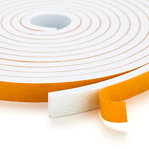 Ravinte 10ft Weather Stripping Door Seal - High Density Foam Tape