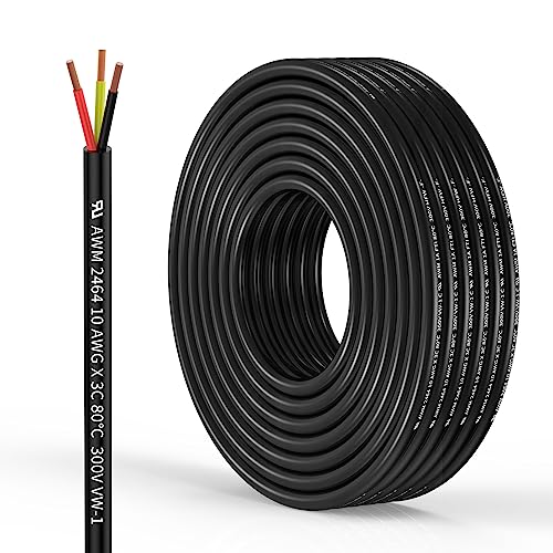 10 Gauge 3 Conductor Electrical Wire