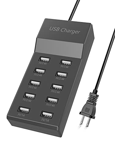 10-Port USB Charging Hub
