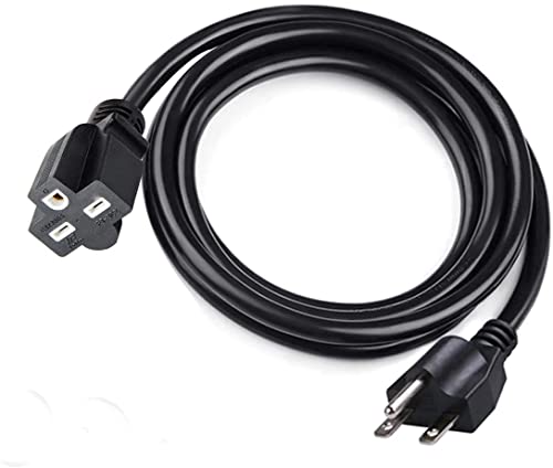 10FT NEMA 6-15P/6-15R Power Extension Cord for 220/240V Air-Condition,Power Cable for Led Grow Lights, Digital Ballast Power Cord,UL Listed 3 Prong 14 Gauge SJTW Cable,15 Amp 240Volt Phyoto