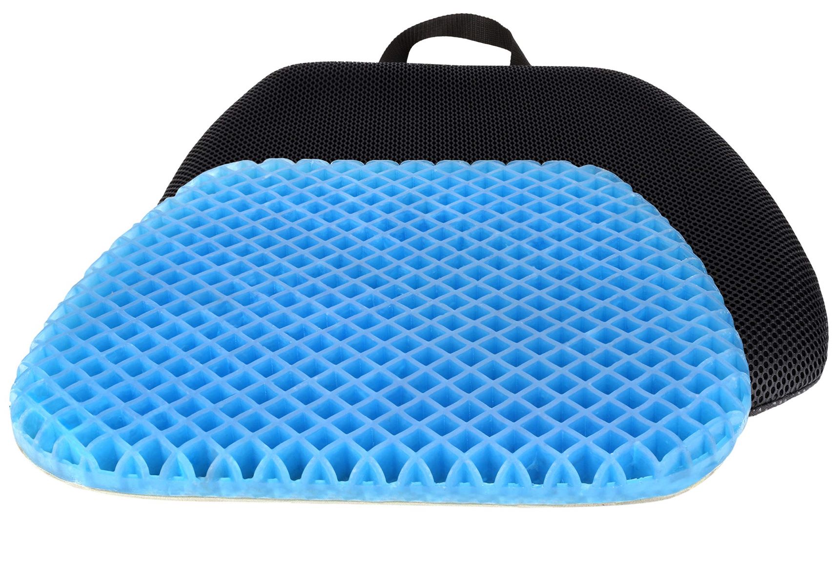 Gulymm Extra Large Gel Seat Cushion for Long Sitting Double Thick Seat  Cushion with Cover Gel Cushion for Pressure Sores Breathable Honeycomb  Cushion