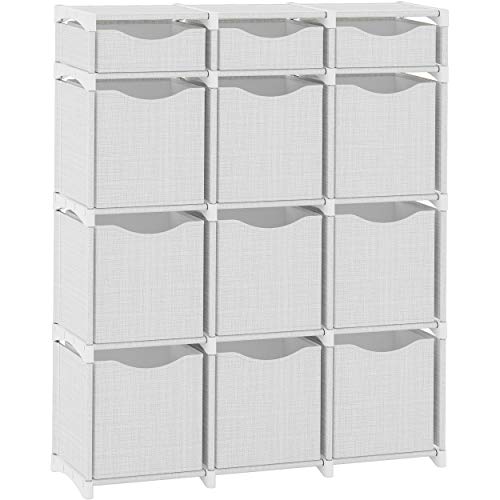 12 Cube Organizer with Storage Cubes