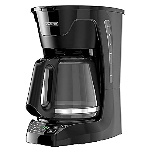  Mueller 12-Cup Drip Coffee Maker, Auto Keep Warm Function,  Smart Anti-Drip System, with Durable Permanent Filter and Borosilicate  Glass Carafe, Clear Water Level Window Coffee Machine: Home & Kitchen