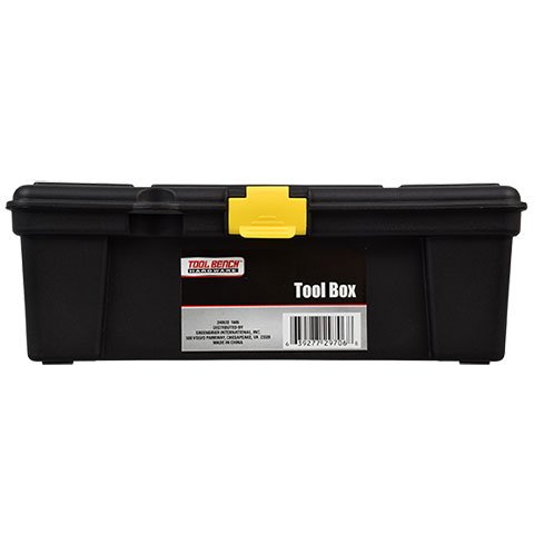 12-inch Tool Box Black/Yellow