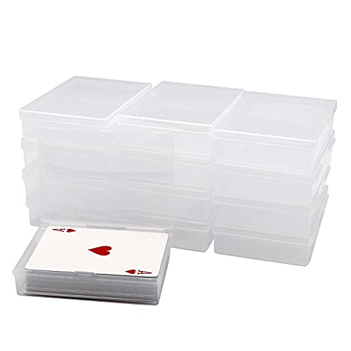 12 Pack Plastic Storage Box for Trading & Gaming Cards