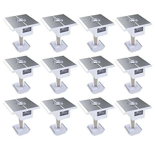 12 Pack Solar Panel Clamps