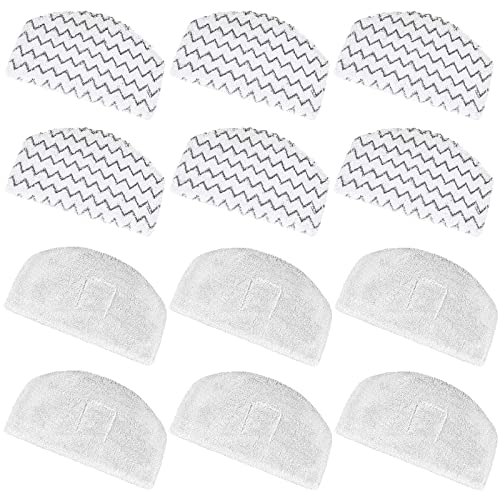 12 Pack Steam Mop Replacement Pads for Bissell Powerfresh