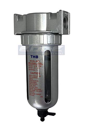 1/2" Particulate Filter Water Trap: Reliable Compressed Air Compressor Add-On