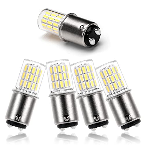 Ziomitus 12V LED RV Interior Light Bulbs, 6000K Daylight White, 5 Pack