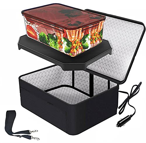 12V Car Food Warmer - Portable Oven for Meals on the Go