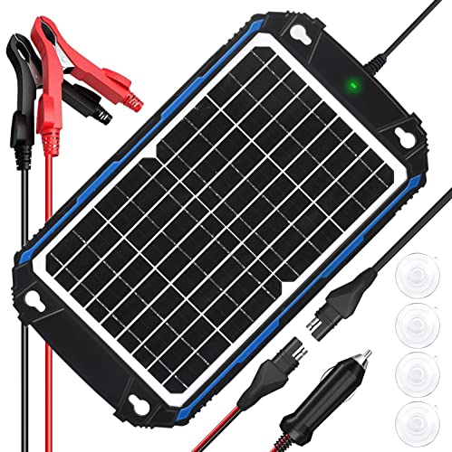 12W Solar Battery Charger & Maintainer Pro