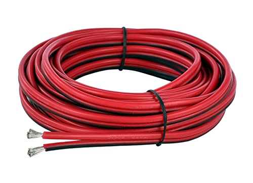 14 awg silicone wire 400 strands of tinned copper wire red black