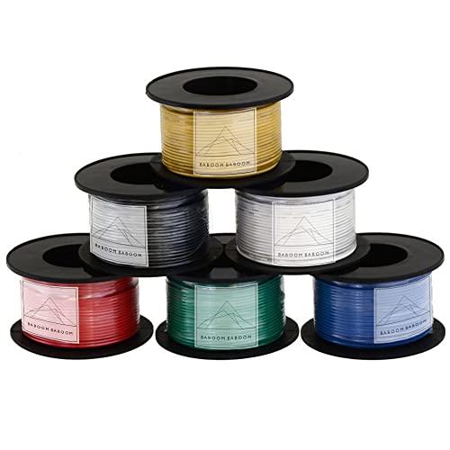 Combo Pack of 16 Gauge Wire - 600 ft Total