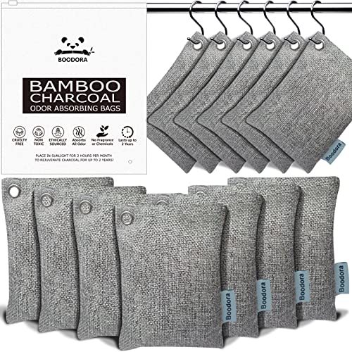 BOODORA Bamboo Charcoal Air Purifying Bag – Freshen Any Space Naturally