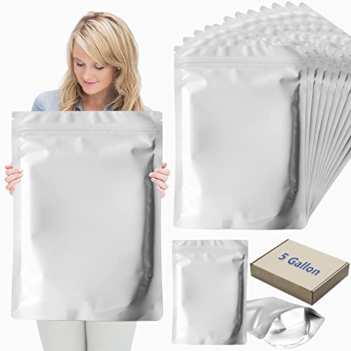 15 Pack Mylar Bags for Food Storage