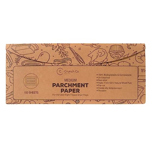 150 pack Parchment Paper For Freeze Dryer