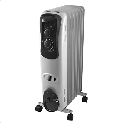 UBACKS 1500W Oil Radiator Heater - Efficient, Safe Thermostat Control