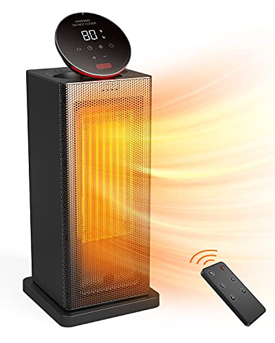 1500W Oscillating Portable Heater with ECO Temperature Control