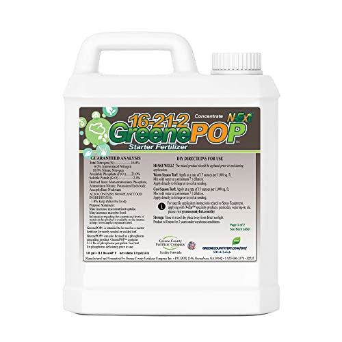Yard Mastery GreenePOP Liquid Bio-Stimulant Fertilizer - 1 Gallon