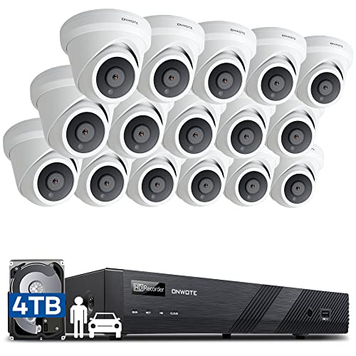 16 Channel 4K PoE Security Camera System