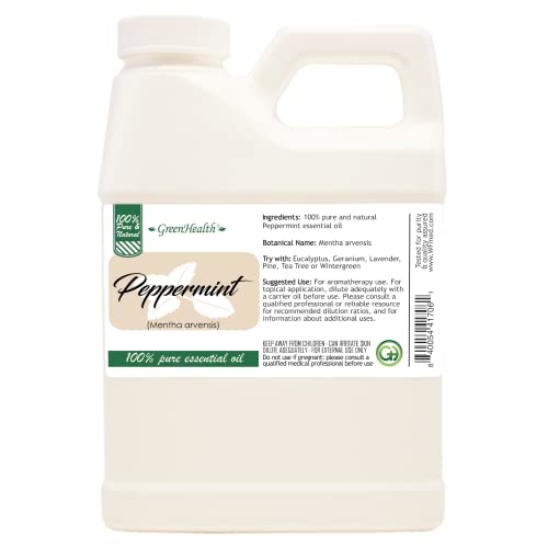 16 fl oz Peppermint Essential Oil - GreenHealth