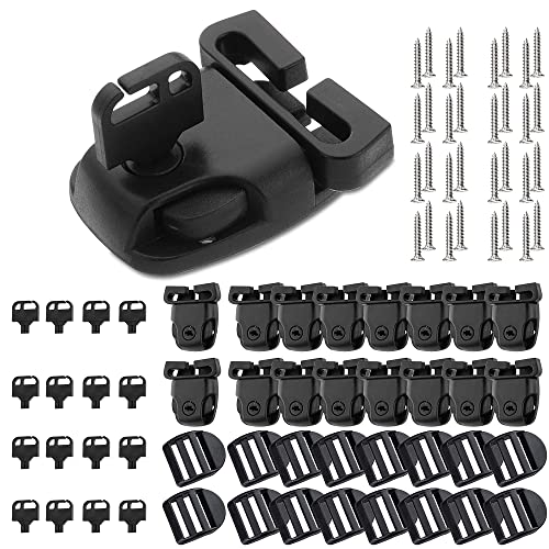 16 Sets Spa Hot Tub Cover Clips Latch Replacement Kit