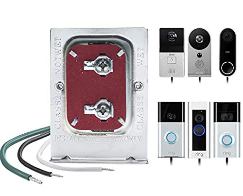 16V, 30VA Doorbell Transformer for Ring Pro and Nest Hello
