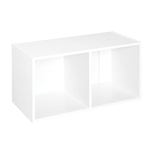 2 Cube Storage Shelf Organizer Bookshelf