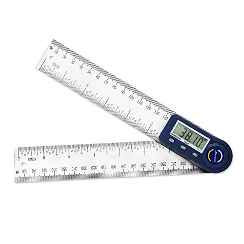 2-in-1 Digital Protractor with Locking Function