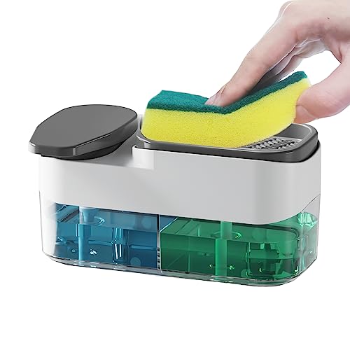 Soap Dispenser & Sponge Holder for Kitchen - from Grand Fusion