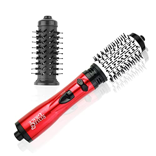 2-in-1 Electric Hair Curlyer Brush Styler and Dryer