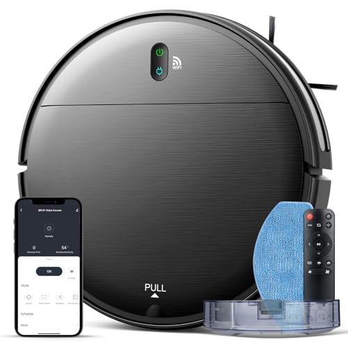 2-in-1 Mopping Robot Vacuum Cleaner with Schedule