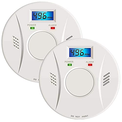 2-in-1 Smoke and Carbon Monoxide Detector with Test/Reset Button