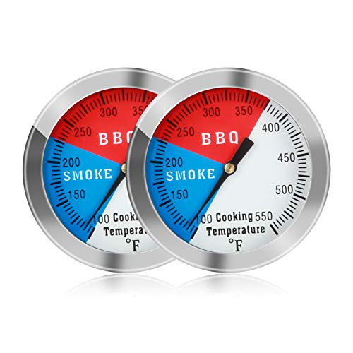 2-Inch Stainless Steel Barbecue Thermometer