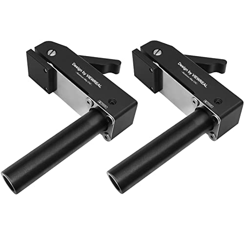 ViewReal 3/4" MFT Bench Dog Clamps: Quick-Release Aluminum Hold Downs