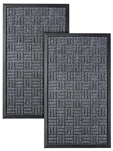 Indoor/Outdoor 2-Pack Mat Set - 29.5" x 17"