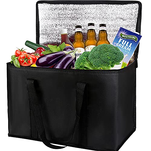 2-Pack Insulated Grocery Shopping Bags
