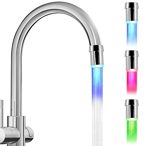2-Pack LED Kitchen Water Faucet Head