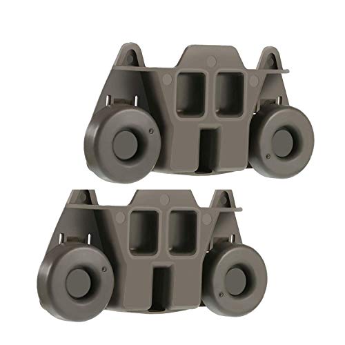 2 Pack Lower Dishwasher Wheel Assembly Replacement