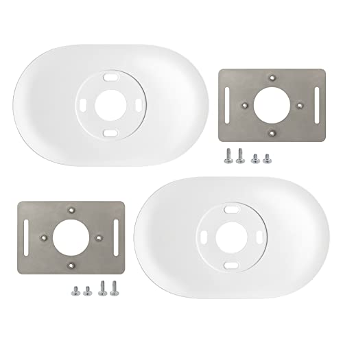 Ximoon Snow White Nest Thermostat Wall Plate