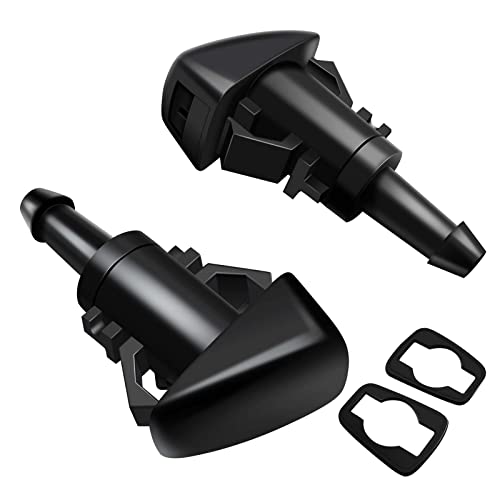 2 Pack Premium Windshield Washer Nozzles by Weuaste