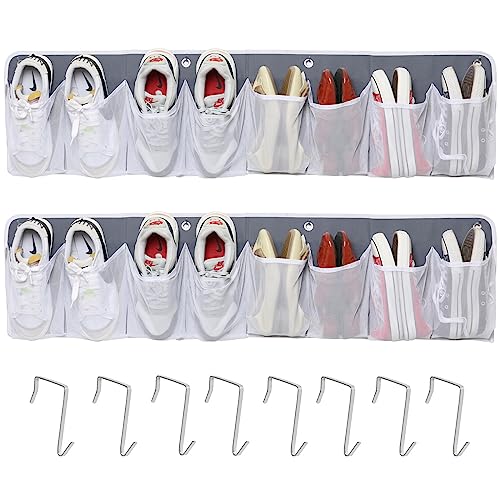 16-Pocket Bedside Shoe Storage Organizer - Essential for RV & Camper