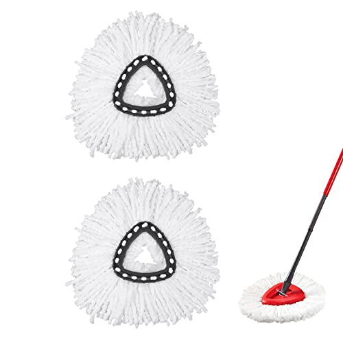 2 Pack Spin Mop Replacement Head