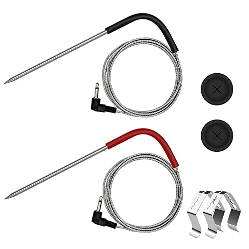 2-Pack Temp Meat Probe Replacement for Pit Boss Pellet Grills