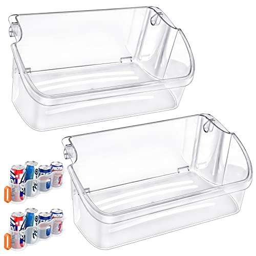 [2 PACK] Upgraded Refrigerator Door Bin Shelf Replacement