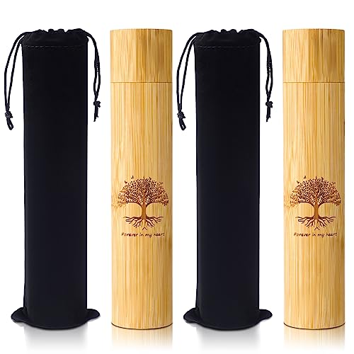 Thyle Bamboo Biodegradable Urns for Human and Pet Ashes