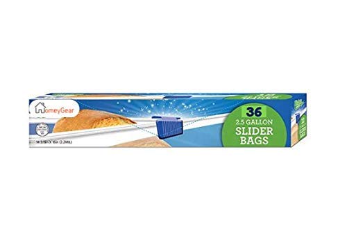 2.5 Gallon Jumbo Storage Bags - 36 Count