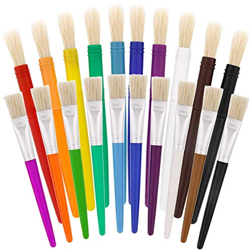 Kid-Friendly Washable Paint Brushes for Creative Fun