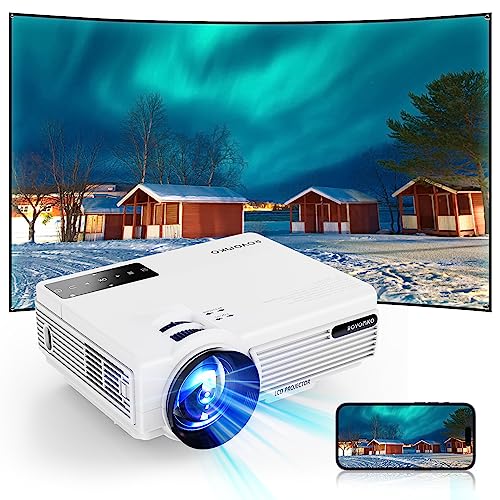 2023 Upgraded Mini Touchscreen Projector